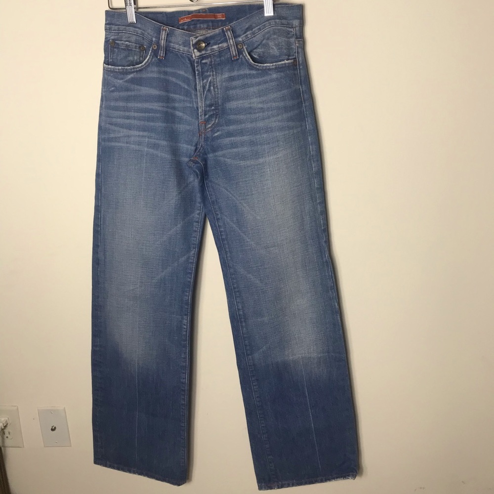 Grifoni Wide Leg Denim Jeans